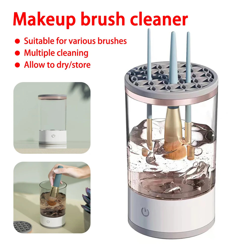 KIAARA - USB Plug Portable Electric Makeup Brush Cleaner
