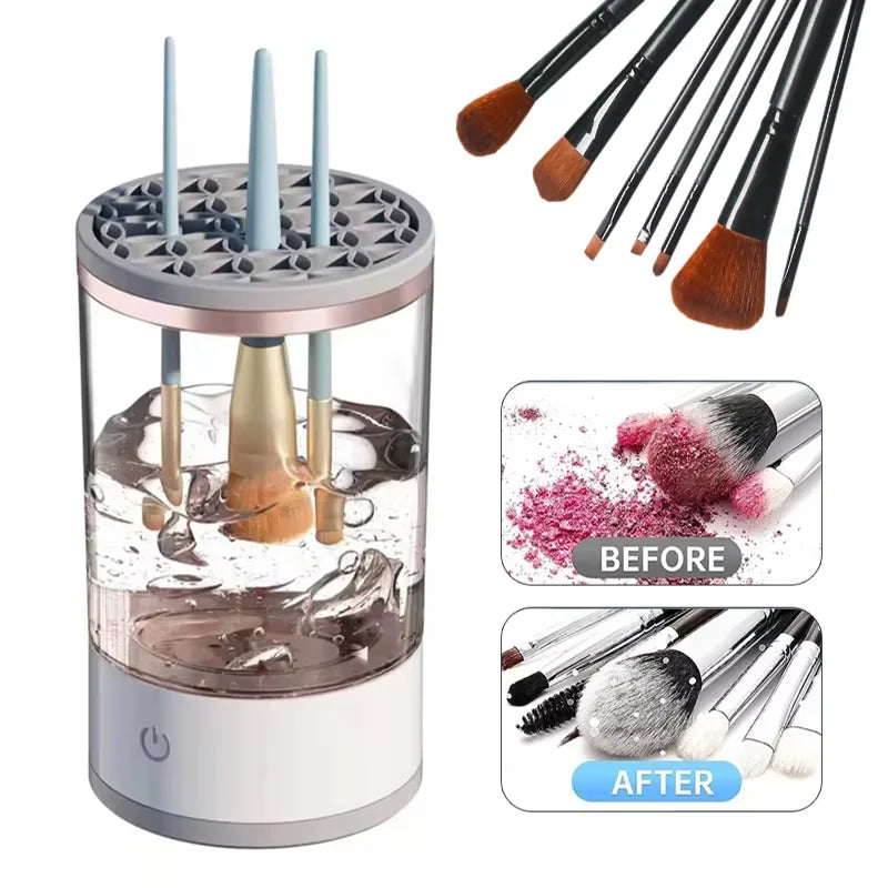 KIAARA - USB Plug Portable Electric Makeup Brush Cleaner