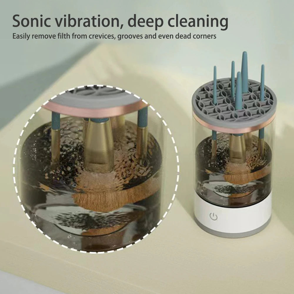 KIAARA - USB Plug Portable Electric Makeup Brush Cleaner